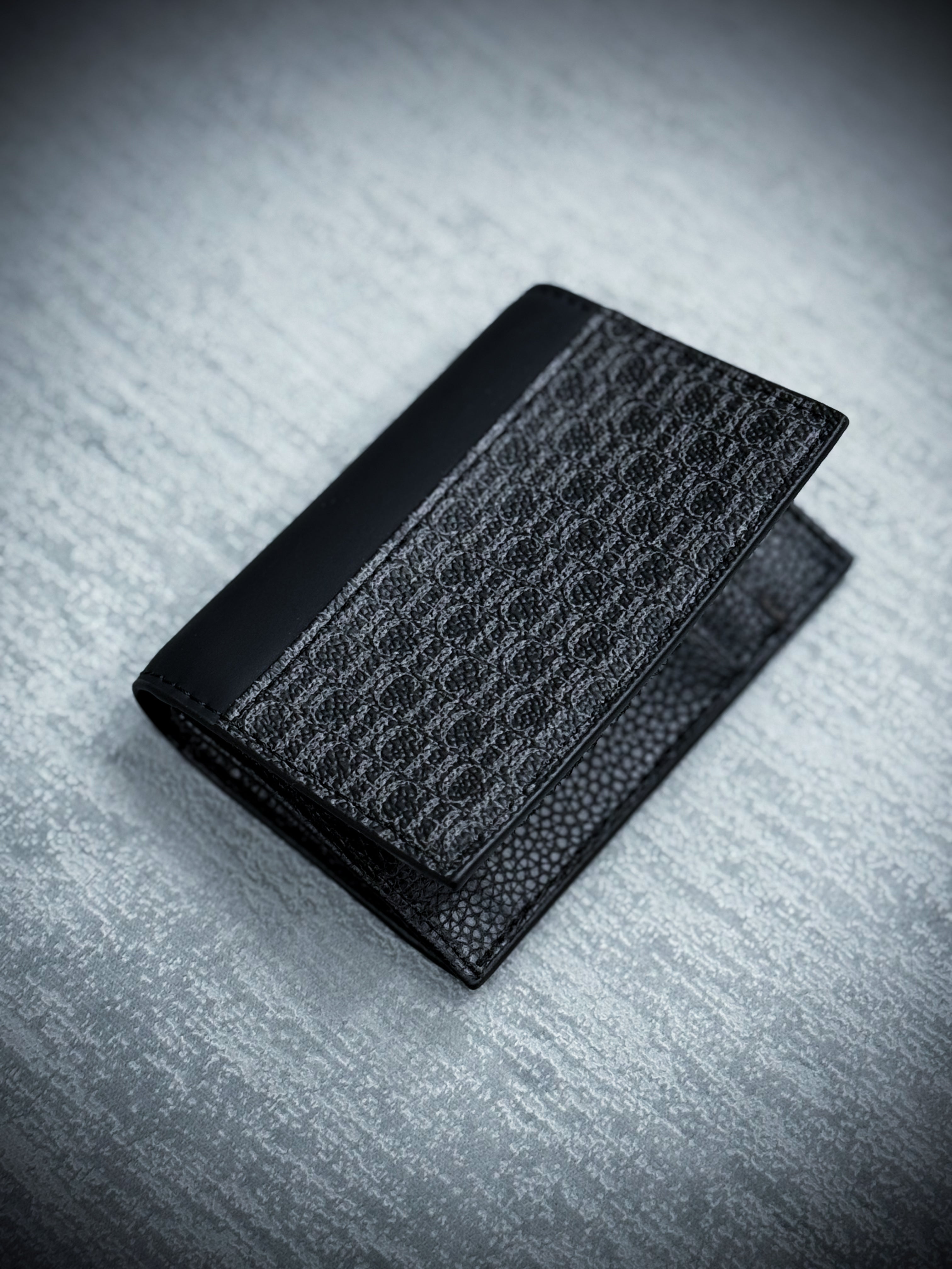 Billetera negra Coach